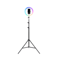 Набір 2в1 Трипод для смартфону + світлодіодне RGB кільце HAVIT HV-ST7026