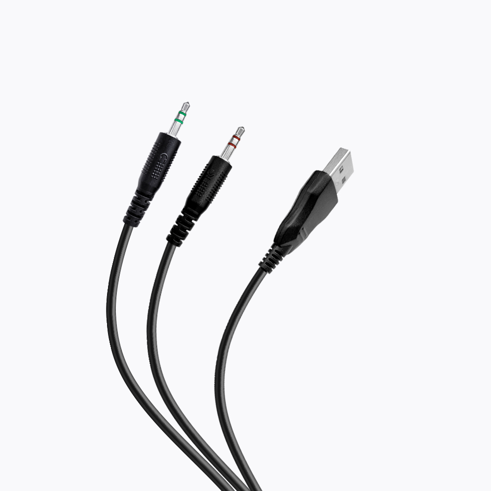 Ігрові навушники з мікрофоном HAVIT HV-H2011D USB + 3.5мм