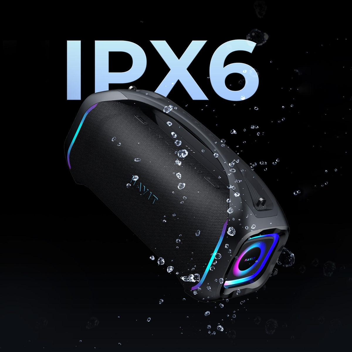 Портативна колонка HAVIT SK910BT "Party Blast" 100W IPX6 Black