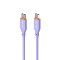 Кабель Type-C to Type-C HAVIT HV-CB603 PD60W 3A 1.2м (гіпереластичний)