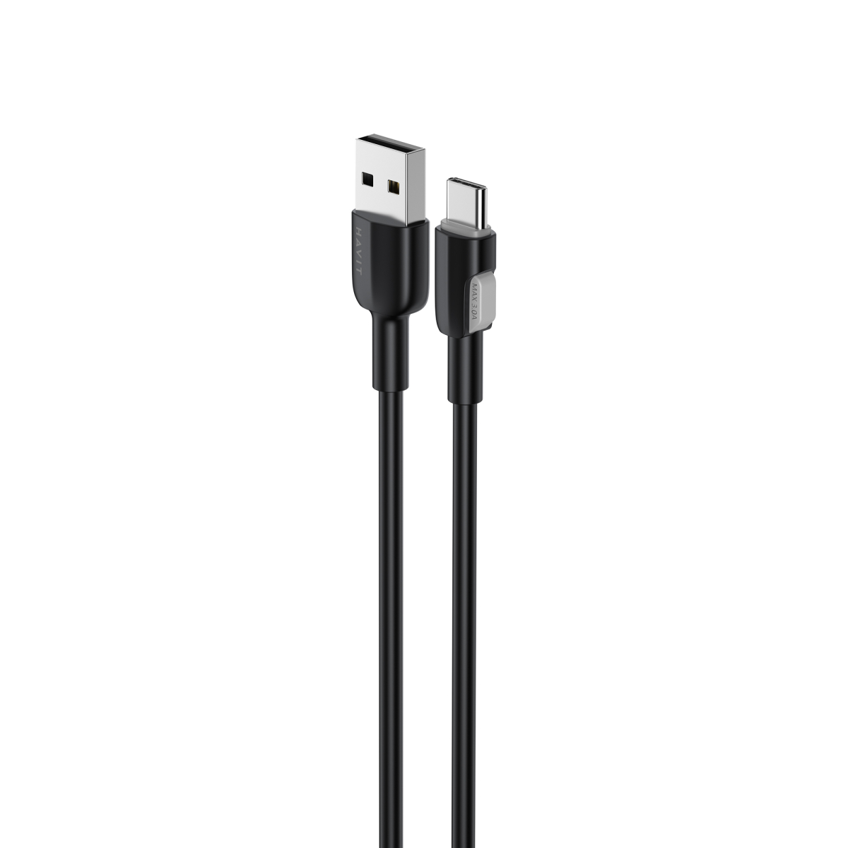 Кабель USB - USB-C HAVIT CB307C 3A 1м Black