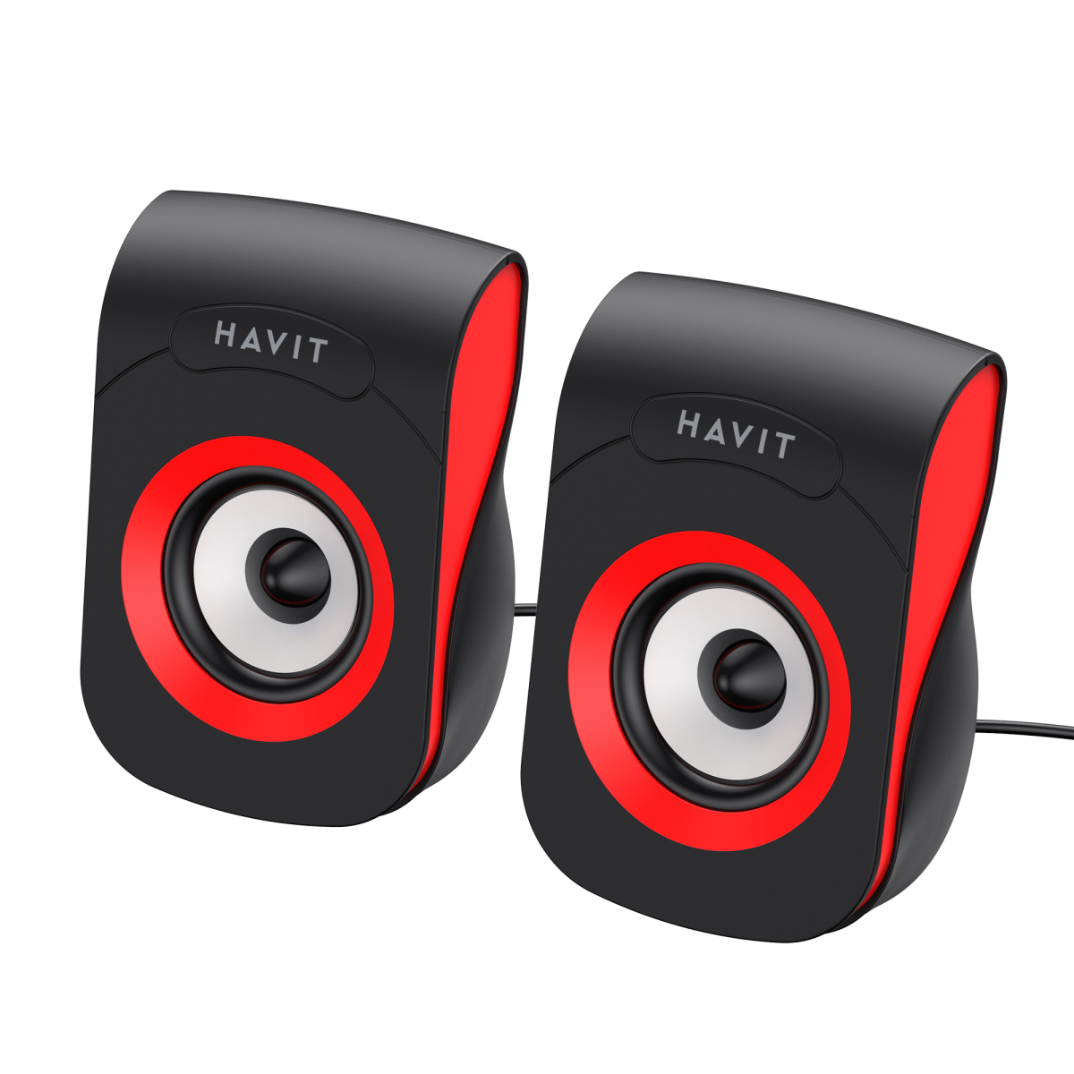 Стерео колонки HAVIT SK599 USB 6W Black/Red