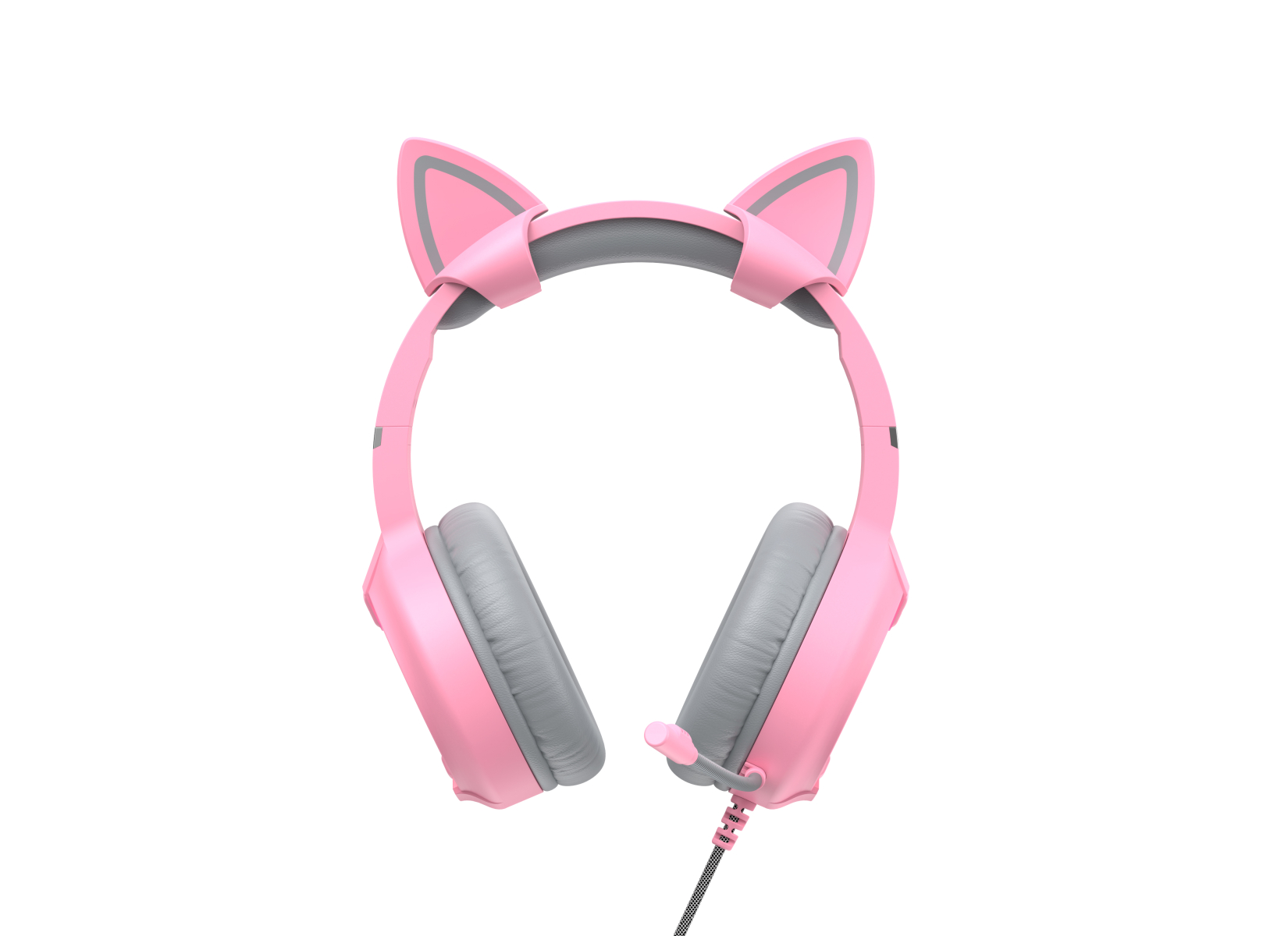 Ігрові навушники з мікрофоном HAVIT HV-H2233d Cat Pink