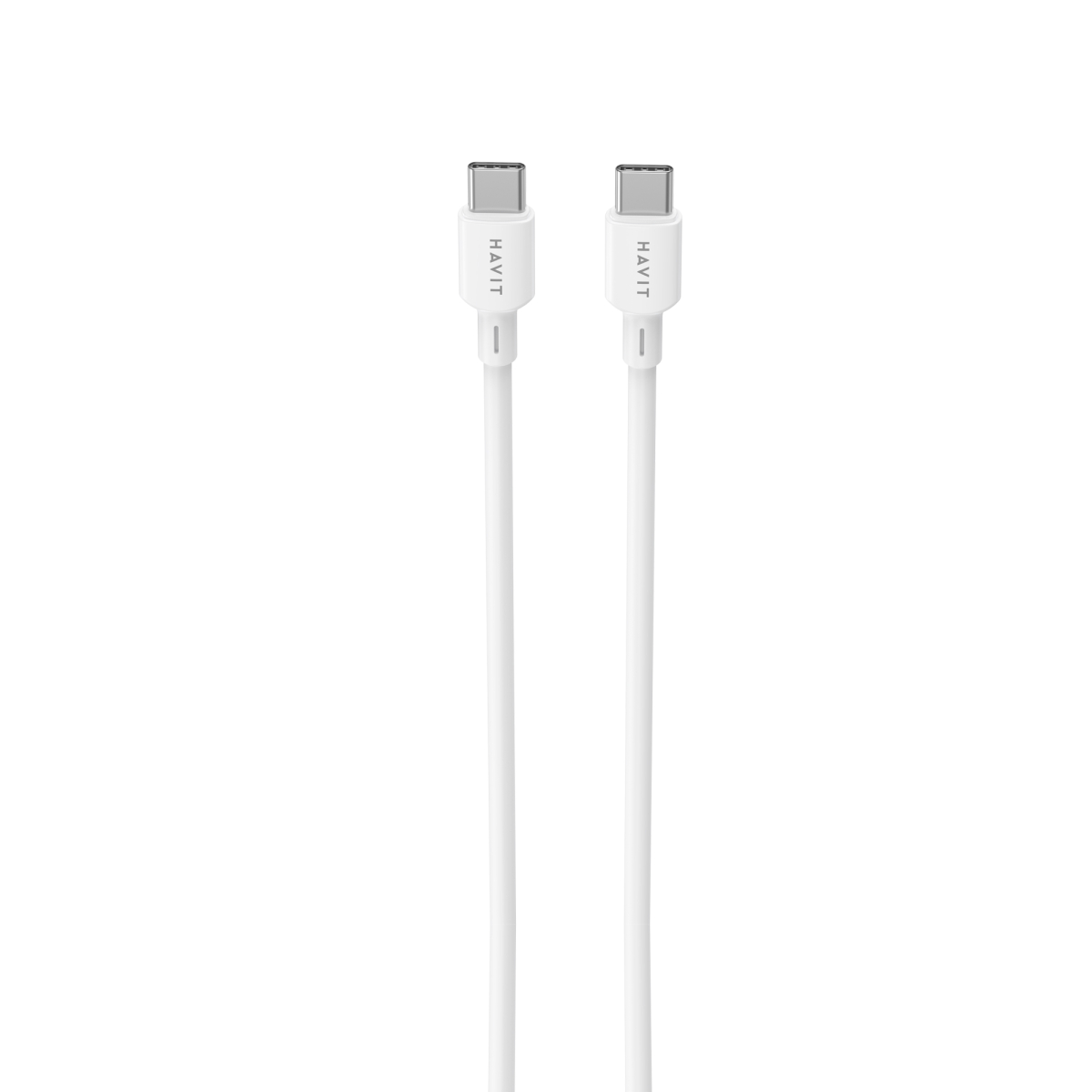 Кабель USB-C - USB-C HAVIT CBX310 PD60W 3A 2м White