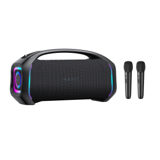 Портативна колонка HAVIT SK910BT (TWO MIC) "Party Blast" 100W IPX6 Black