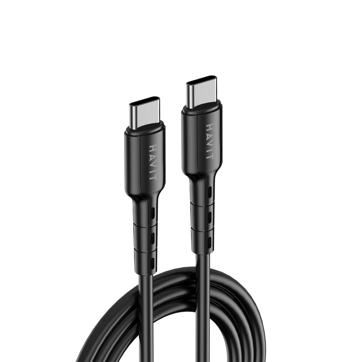 Кабель Type-C to Type-C HAVIT HV-CB6235 PD60W 3A 1м