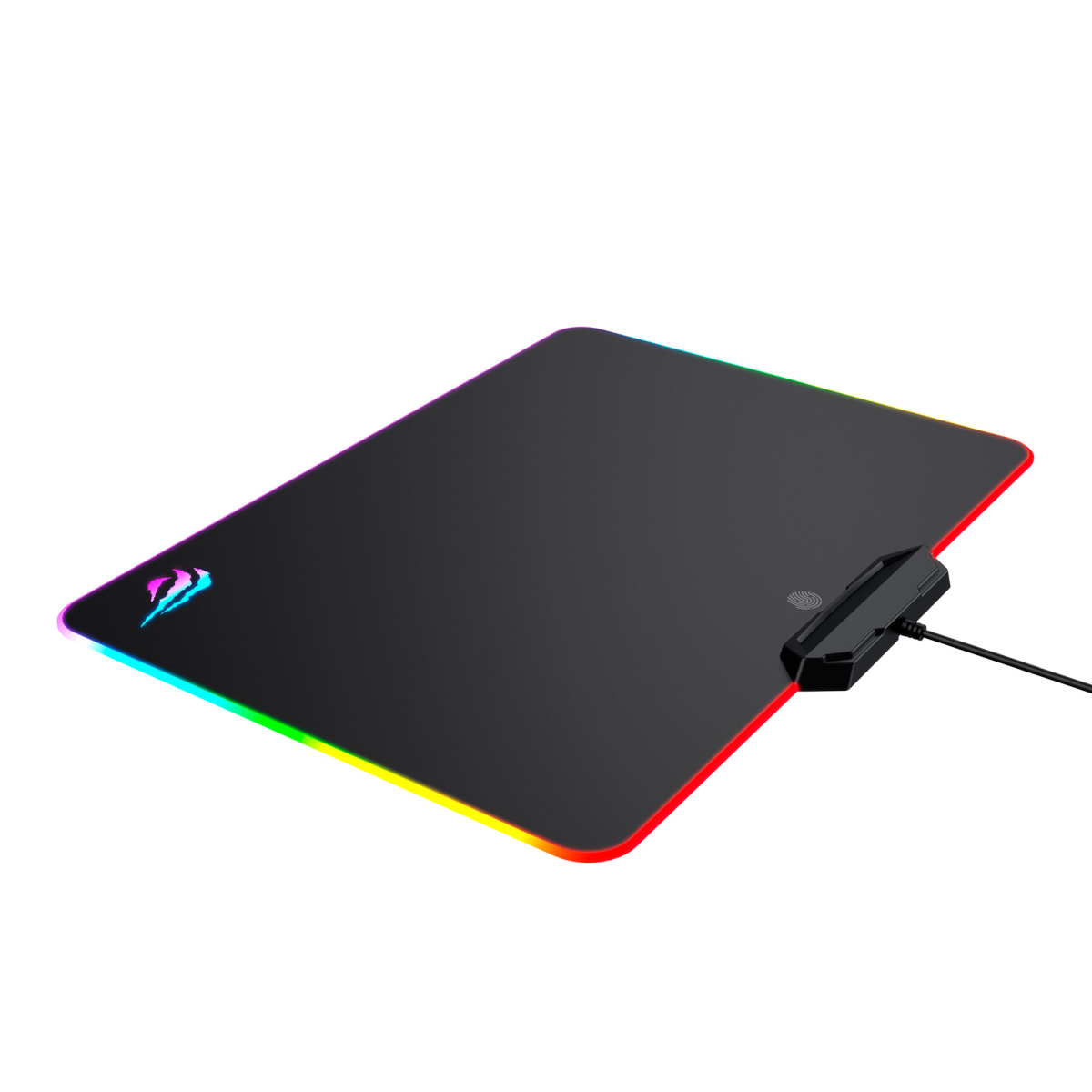 Килимок для миші HAVIT HV-MP909 Black з RGB підсвіткою