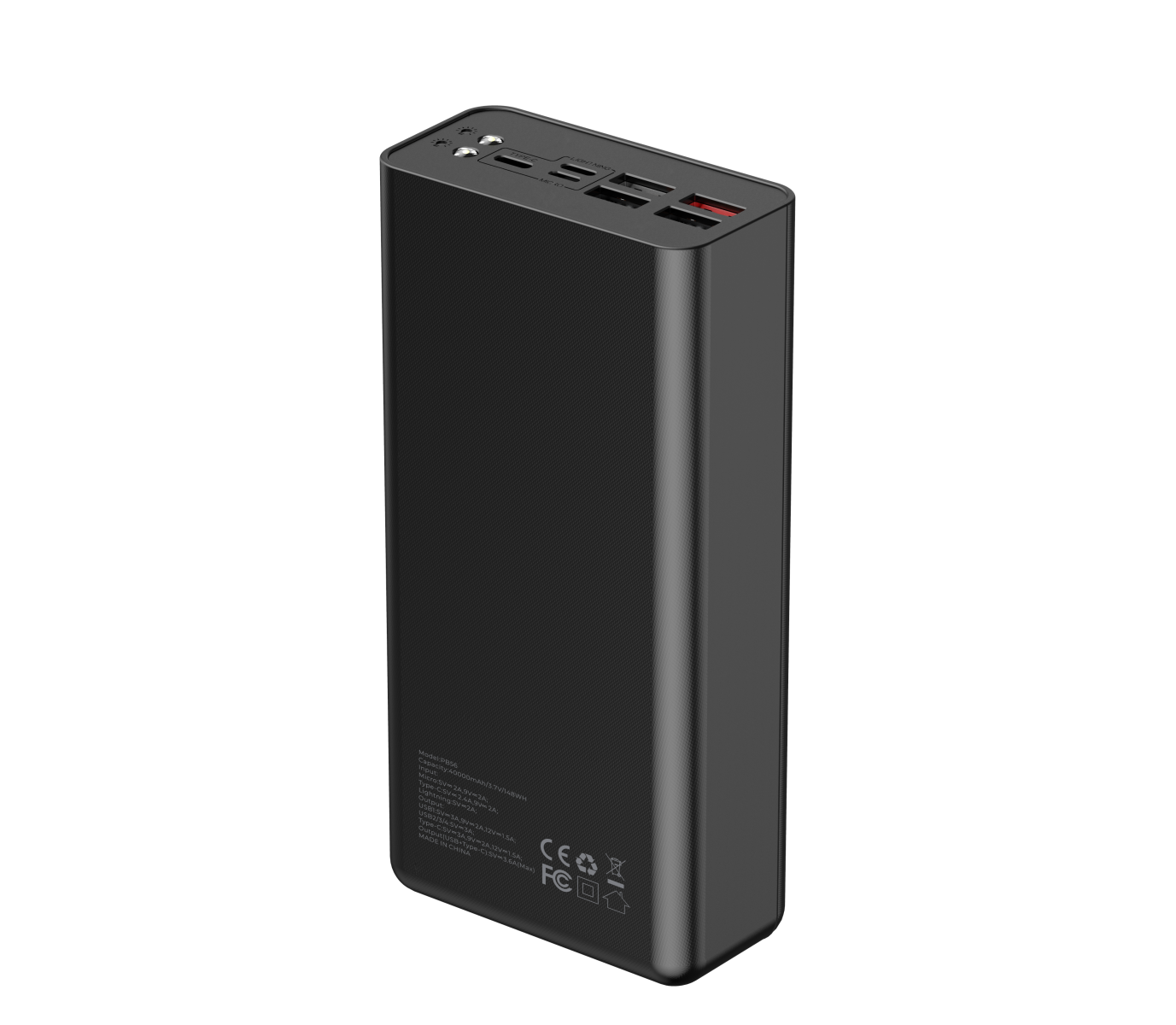 Повербанк 40000mAh HAVIT HV-PB56 Black QC+PD
