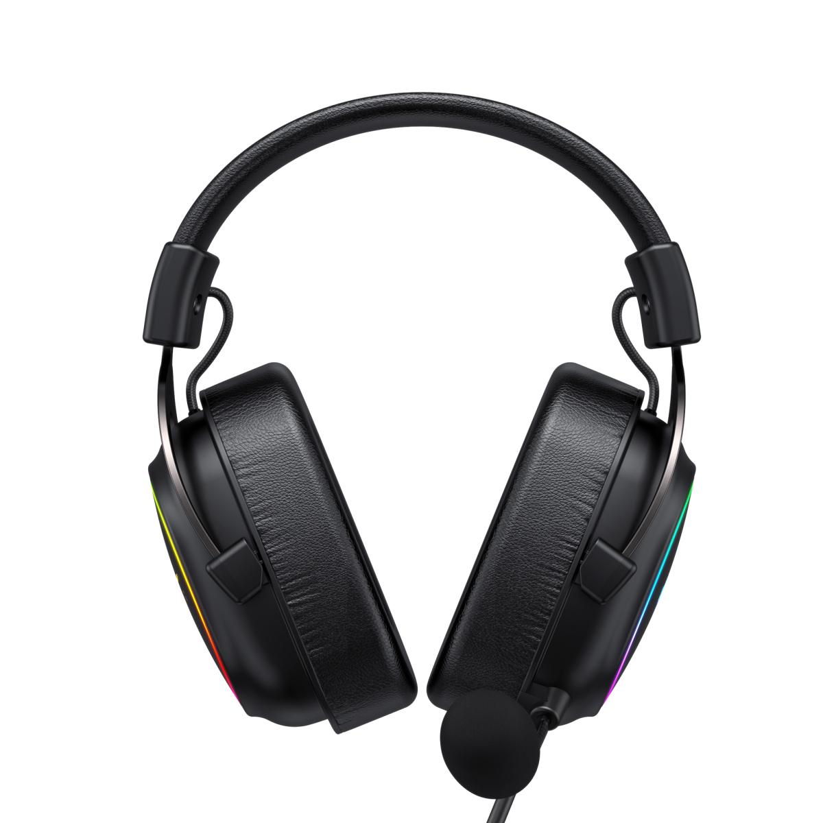 Ігрові навушники з мікрофоном HAVIT H2002P Black Plug USB 7.1