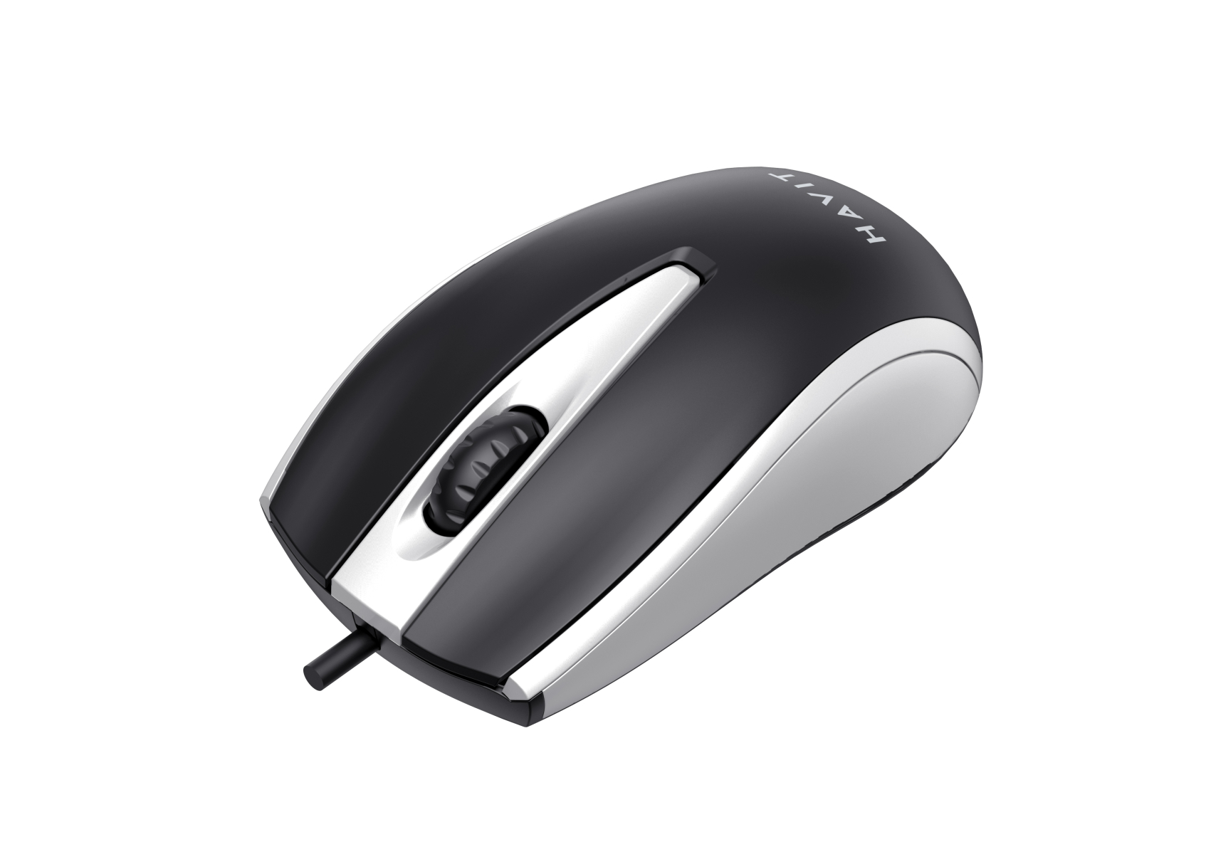 Дротова миша HAVIT HV-MS871 USB Gray (1200 DPI, 3 кл)