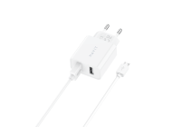Зарядний пристрій HAVIT HV-ST114 2USB з Micro USB кабелем