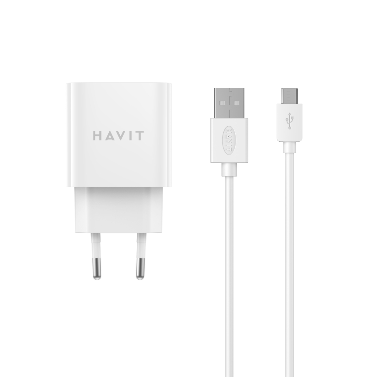 Зарядний пристрій HAVIT HV-ST111 USB з кабелем Micro USB