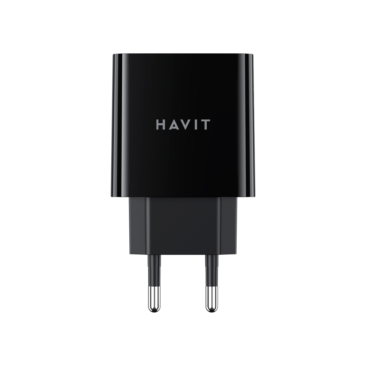 Зарядний пристрій HAVIT HV-UC111 20W USB+USB-C Black