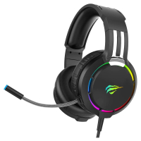 Ігрові навушники з мікрофоном HAVIT HV-H2010d RGB Black