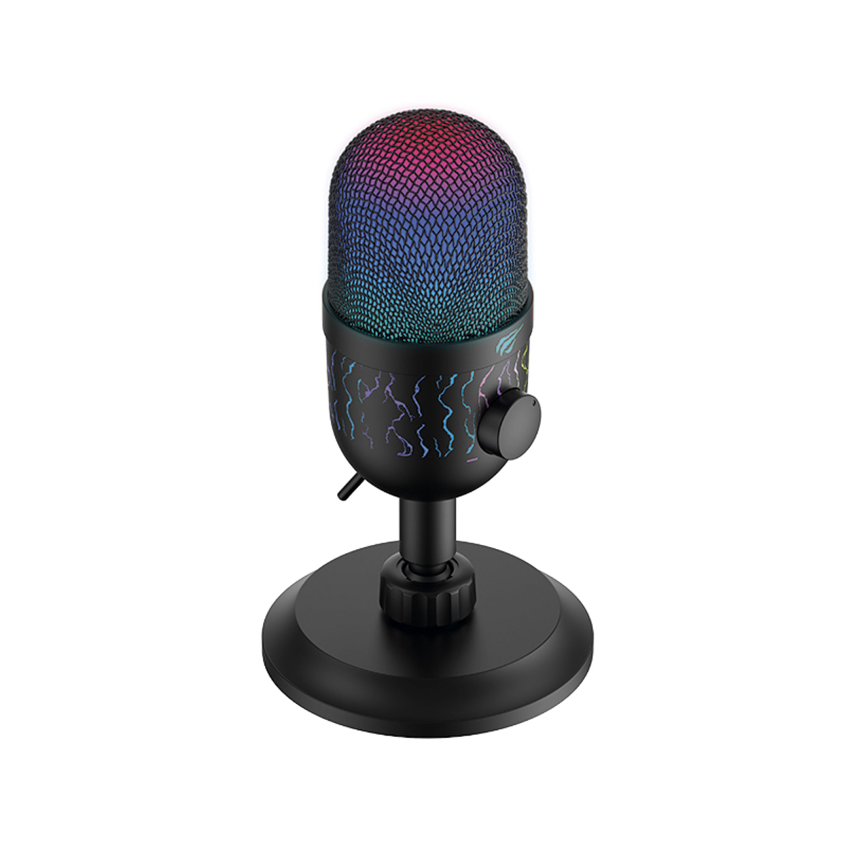 Мікрофон для комп'ютера ігровий HAVIT HV-GK52 USB RGB