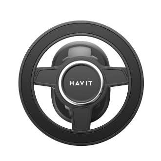 Магнітний автотримач для телефону на вентиляційну решітку HAVIT ST7181 Black