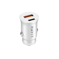 Автомобільний зарядний пристрій HAVIT HV-CC2022 20W USB+USB-C