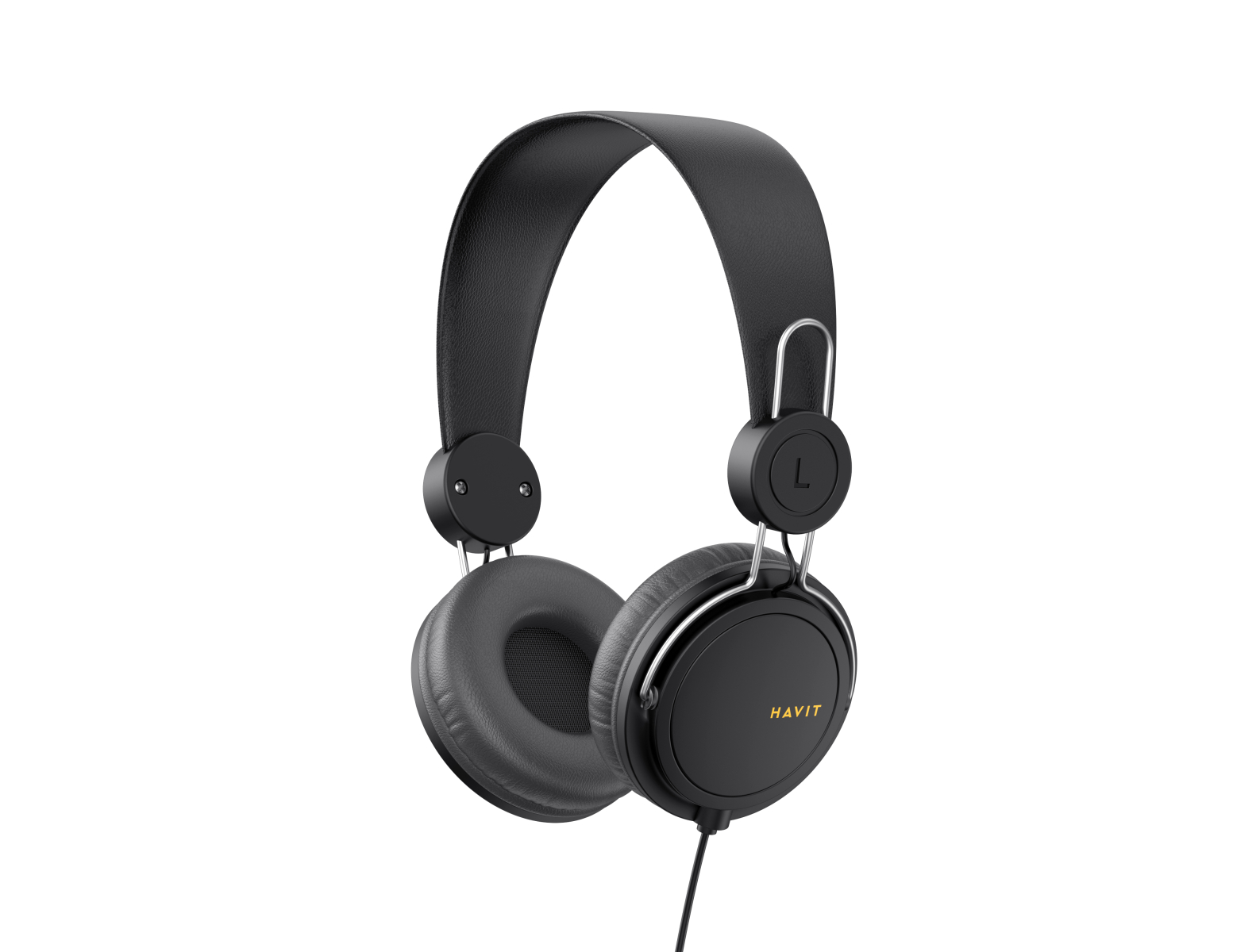 Навушники дротові накладні HAVIT HV-H2198D Black з мікрофоном