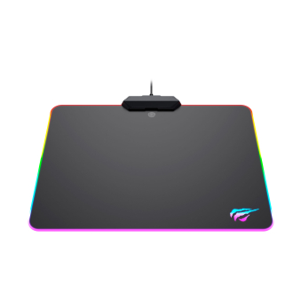Килимок для миші HAVIT HV-MP909 Black з RGB підсвіткою
