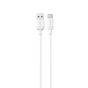 Кабель USB - USB-C HAVIT CB674 3A 1м White (силіконовий)