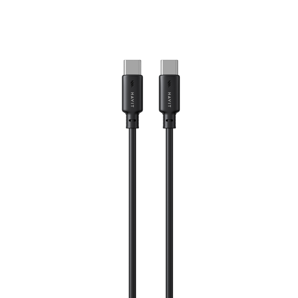 Кабель USB-C - USB-C HAVIT CB303C PD60W 3A 1м Black