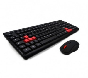Ігровий набір бездротовий 2в1 HAVIT HV-KB257GCM (Клавіатура + Миша)