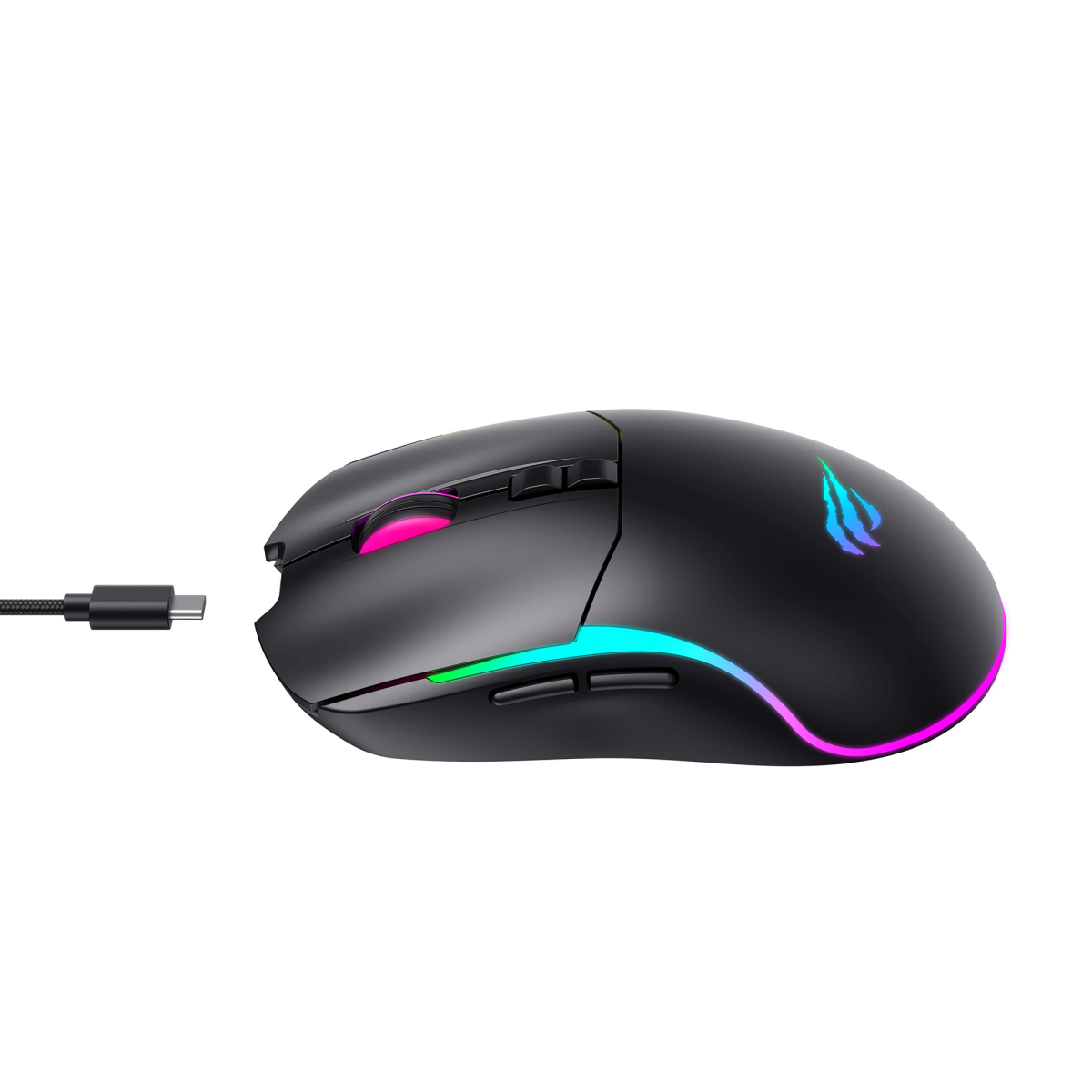 Бездротова миша трьохрежимна HAVIT MS1020WB Black (2.4GHz + BT5.0)