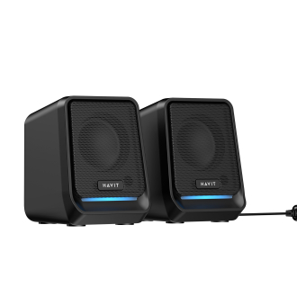 Стерео колонки HAVIT SK767 USB 10WRGB Black