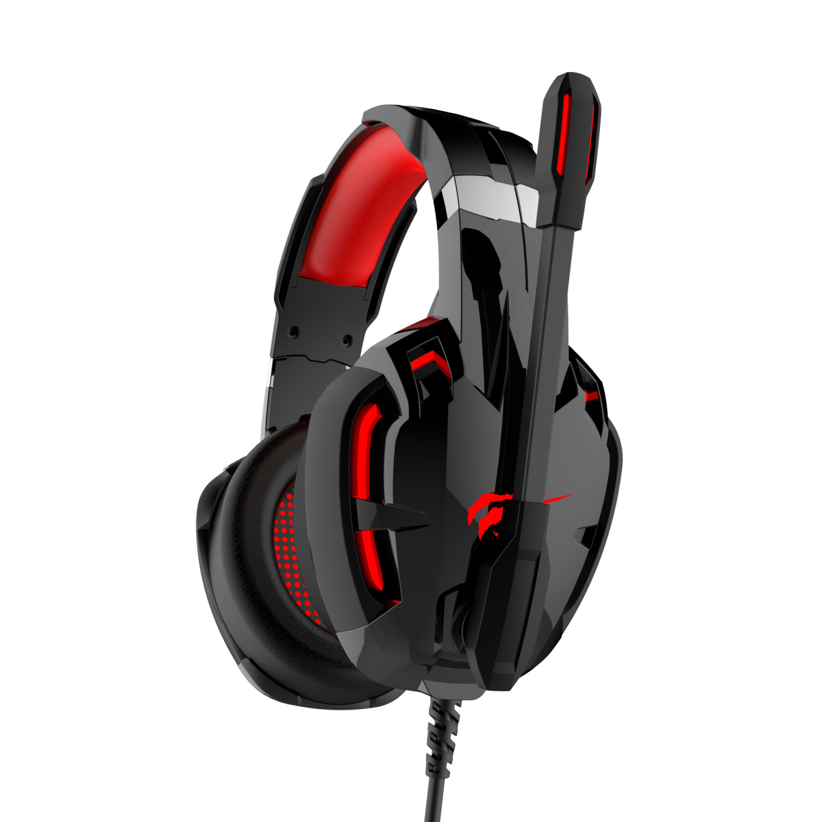 Ігрові навушники з мікрофоном HAVIT HV-H2001U Black/Red