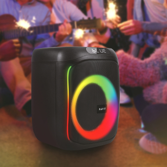 Портативна колонка HAVIT SQ146BT 60W RGB Black