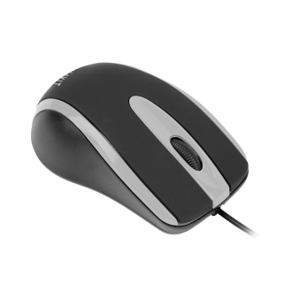 Дротова миша HAVIT HV-MS753 USB Black/Gray (1000 DPI, 3 кл)
