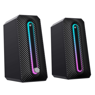 Стерео колонки ігрові HAVIT HV-SK216 USB RGB Black
