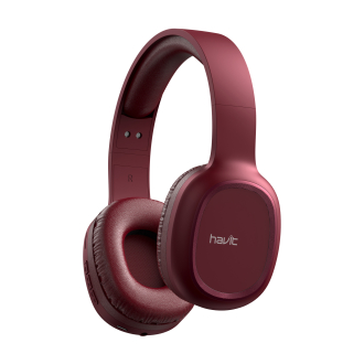 Навушники накладні бездротові HAVIT HV-H2590BT PRO Red