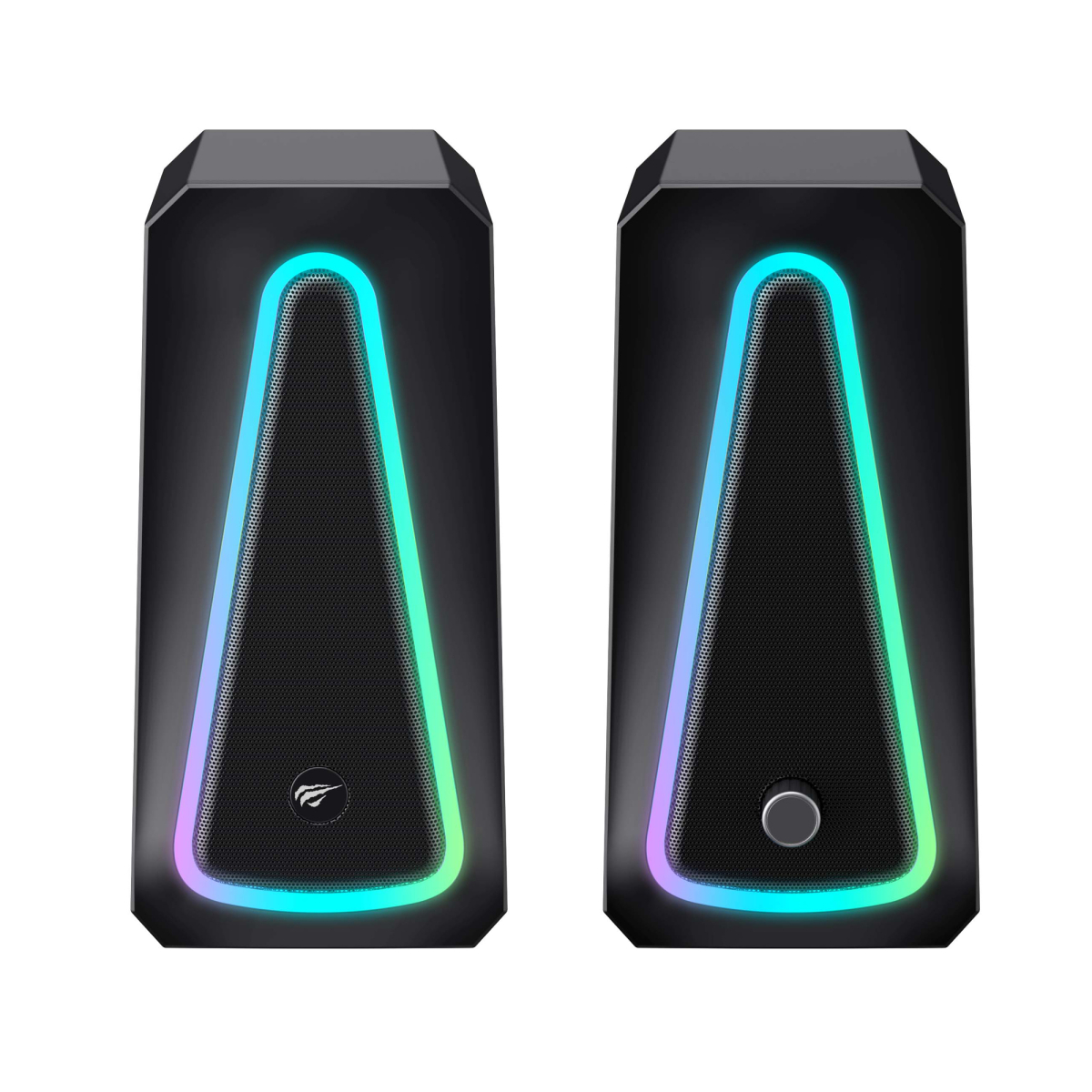 Стерео колонки ігрові HAVIT HV-SK208 PRO USB RGB Black