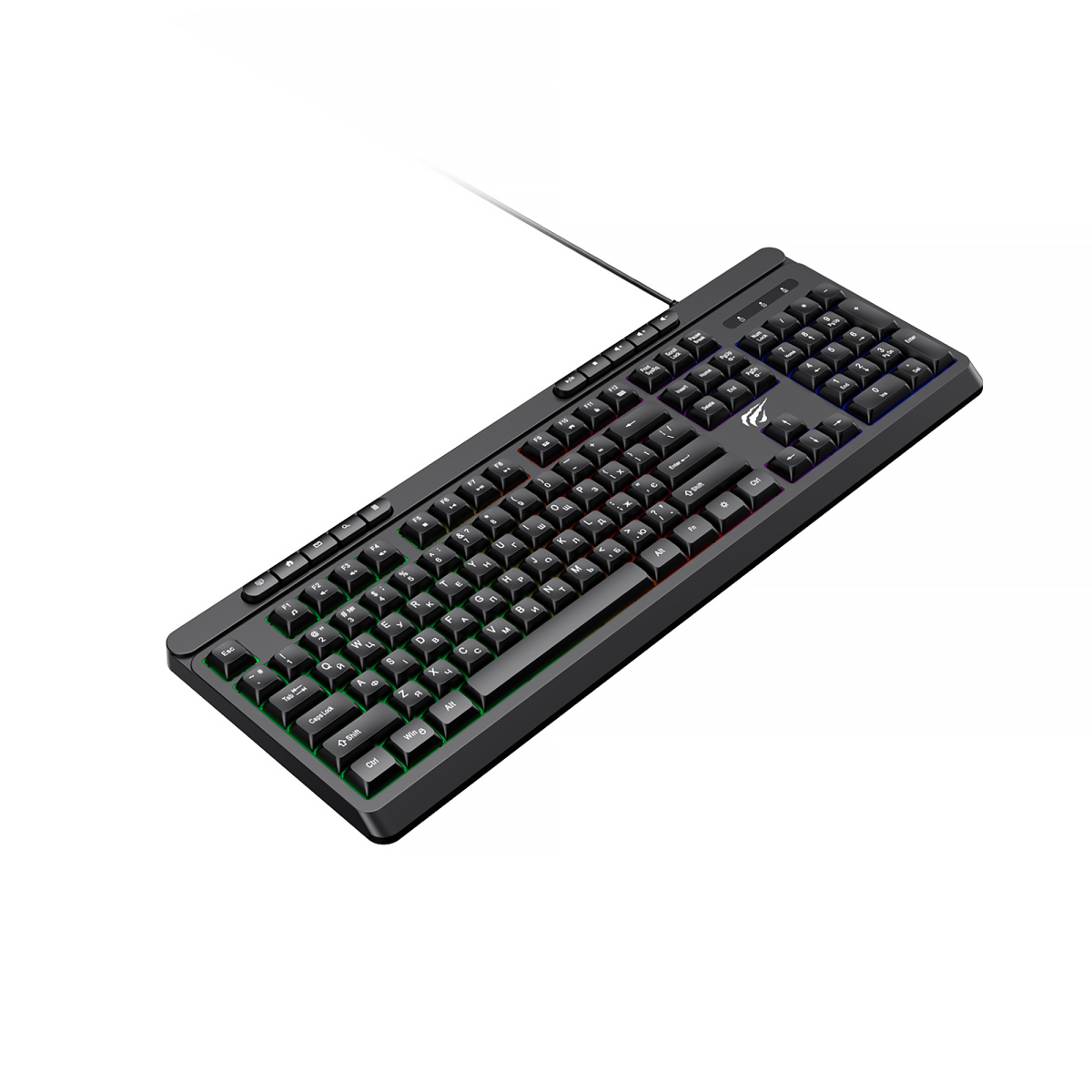 Ігрова клавіатура дротова HAVIT KB907L Black