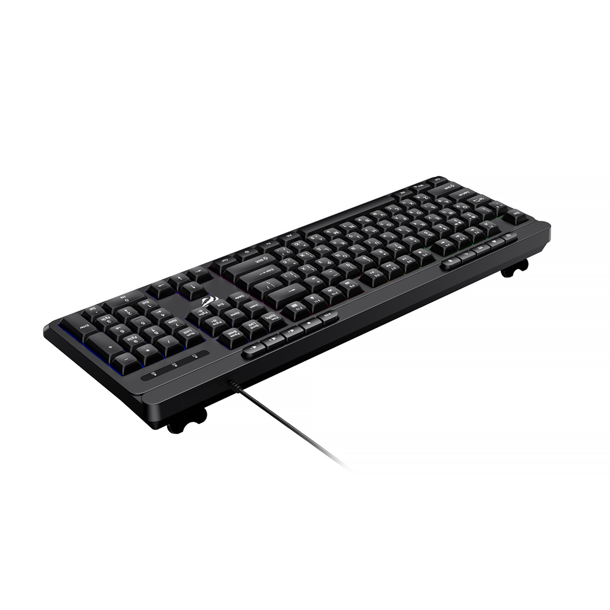 Ігрова клавіатура дротова HAVIT KB907L Black