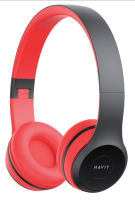 Навушники накладні бездротові HAVIT HV-H2575BT Black/Red