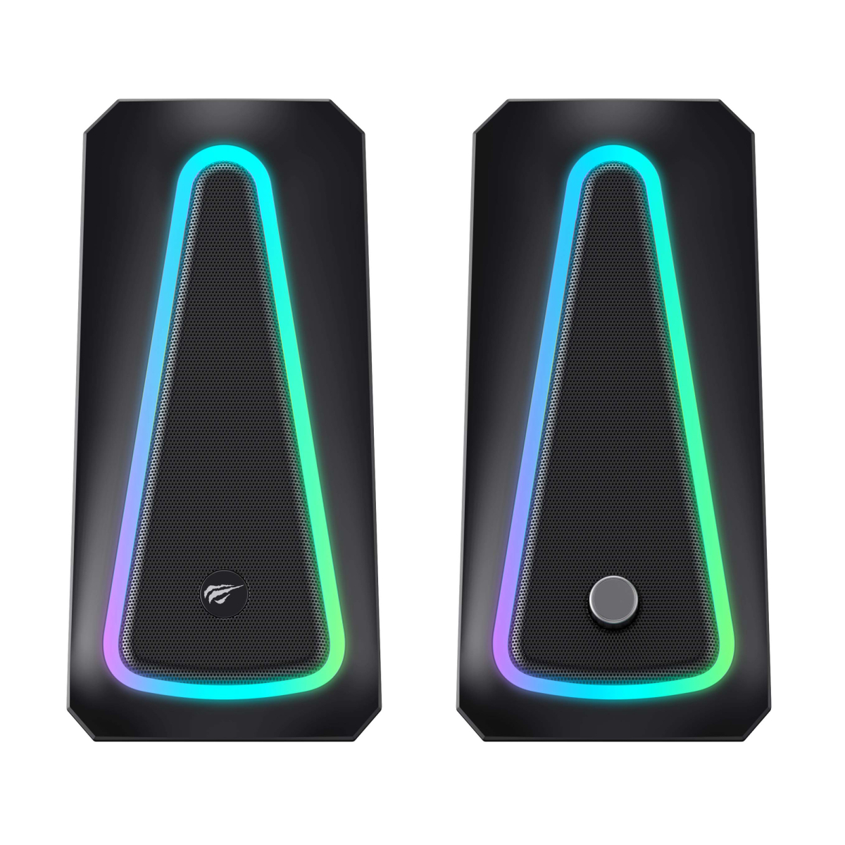 Стерео колонки ігрові HAVIT HV-SK208 PRO USB RGB Black