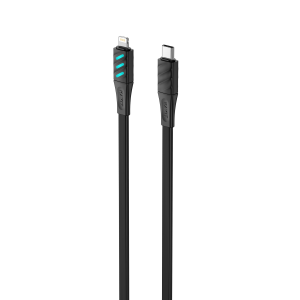 Кабель USB-C - Lightning HAVIT HV-CB6255 PD30W 1м з LED індикатором