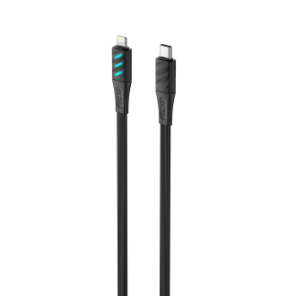 Кабель USB-C - Lightning HAVIT HV-CB6255 PD30W 1м з LED індикатором