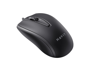 Дротова миша HAVIT HV-MS871 USB Black (1200 DPI, 3 кл)
