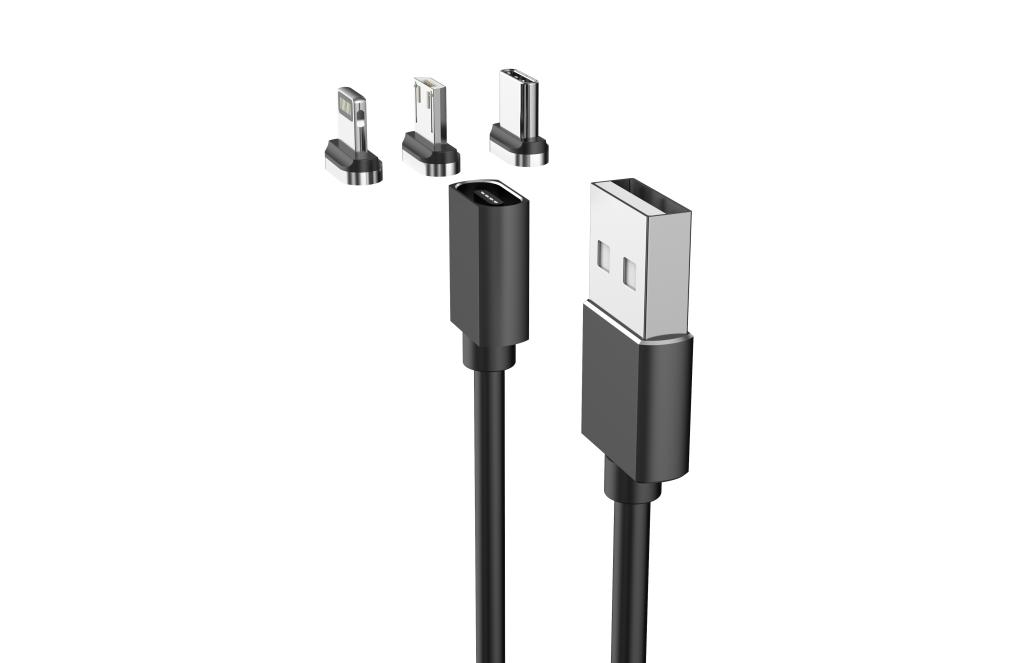 Кабель магнітний HAVIT HV-H635 Lightning 1м