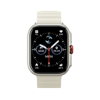 Cмарт годинник HAVIT M9068 IP68 Bluetooth Call Titanium