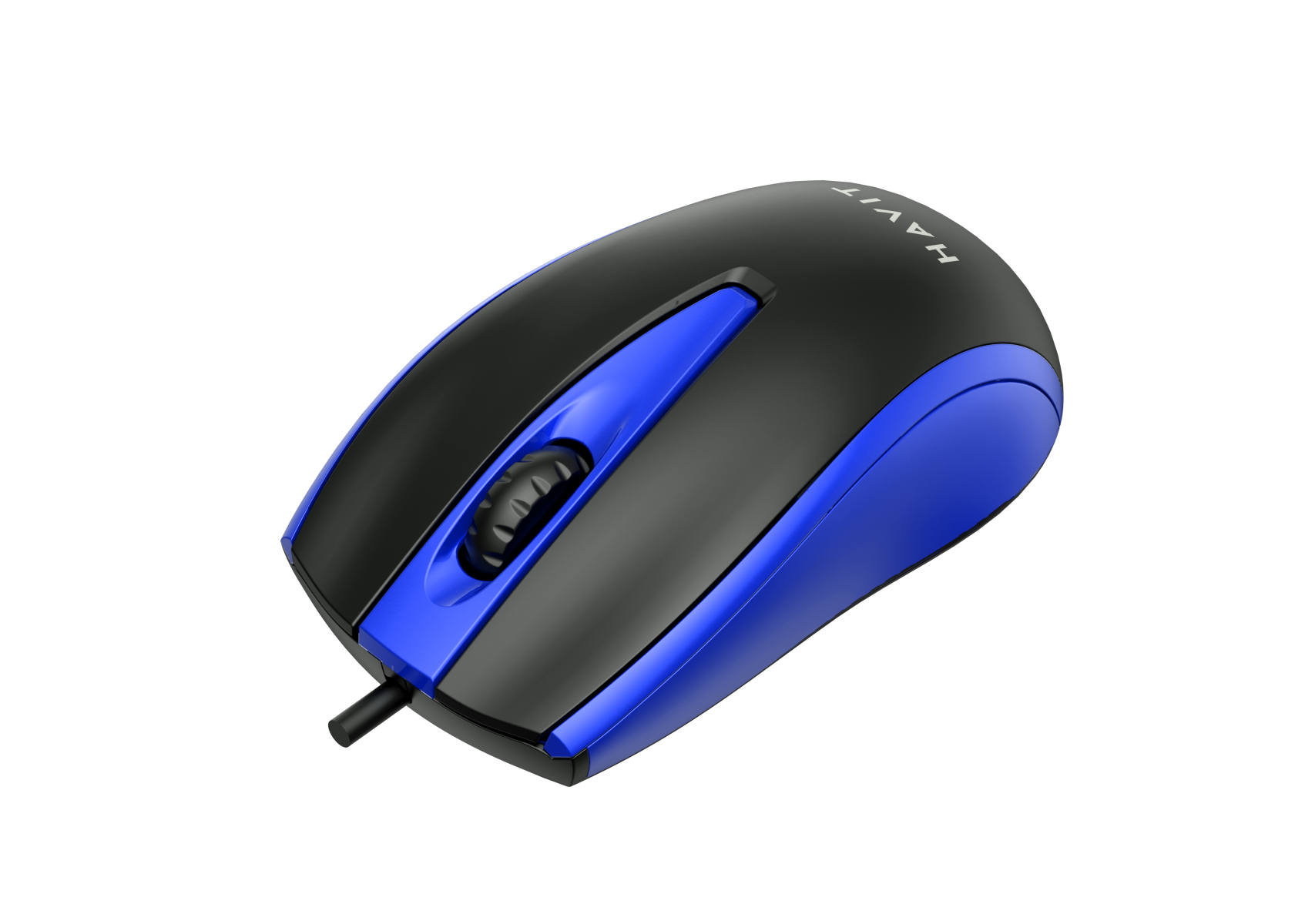Дротова миша HAVIT HV-MS871 USB Blue (1200 DPI, 3 кл)