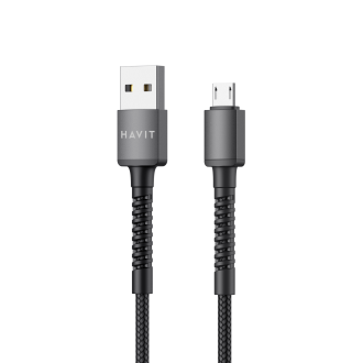 Кабель Micro USB HAVIT HV-CB6195 2.1A 1м