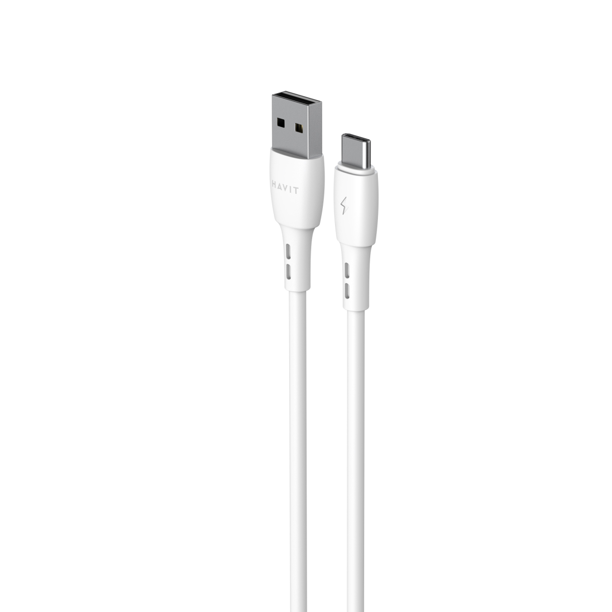 Кабель USB - USB-C HAVIT CB620C-L 3A 2м White