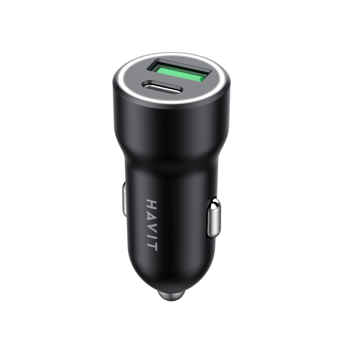 Автомобільний зарядний пристрій HAVIT HV-CC613 20W USB+USB-C