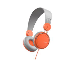 Навушники дротові накладні HAVIT HV-H2198D Gray/Orange з мікрофоном