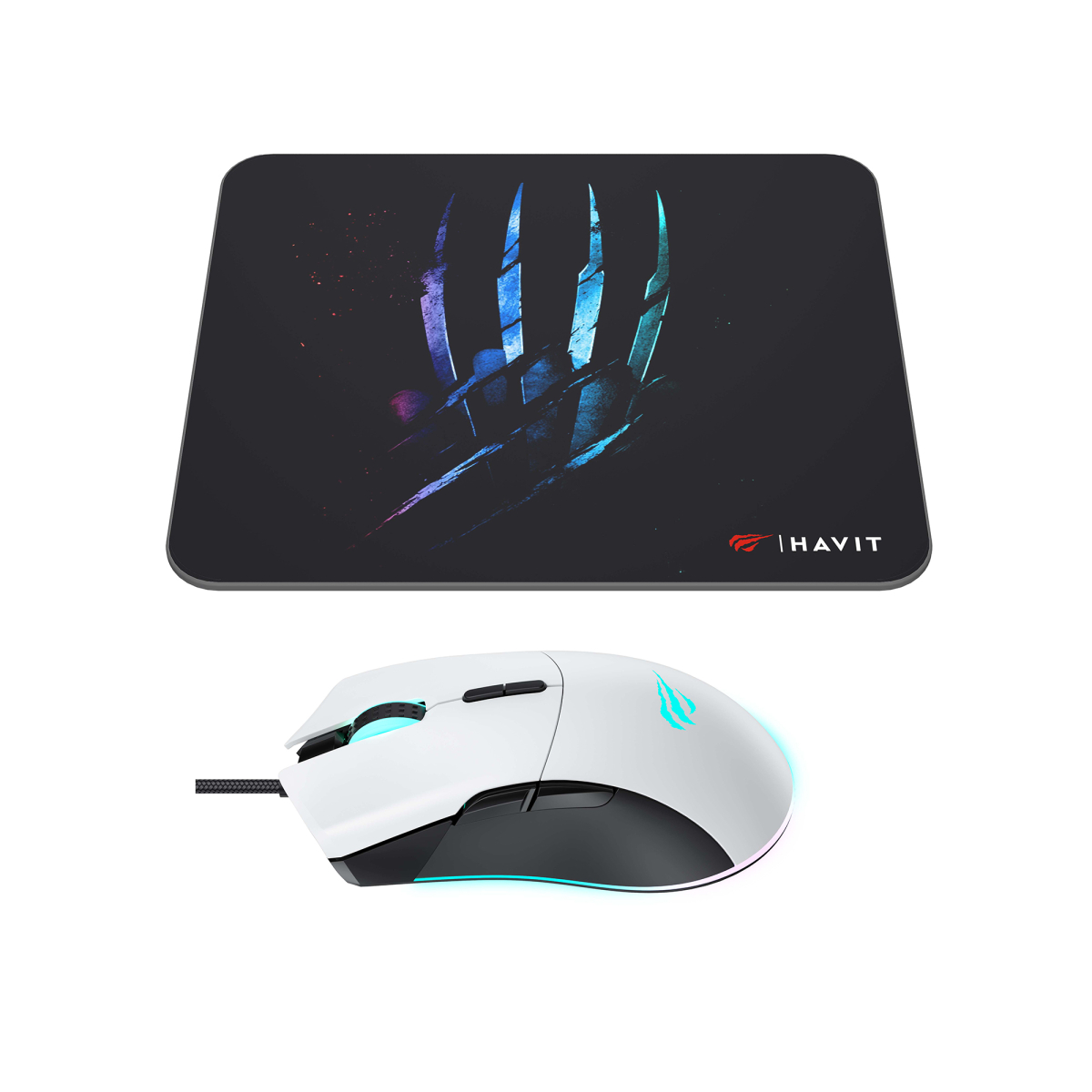 Ігровий набір 2в1 HAVIT MS1037CM Килимок + Миша