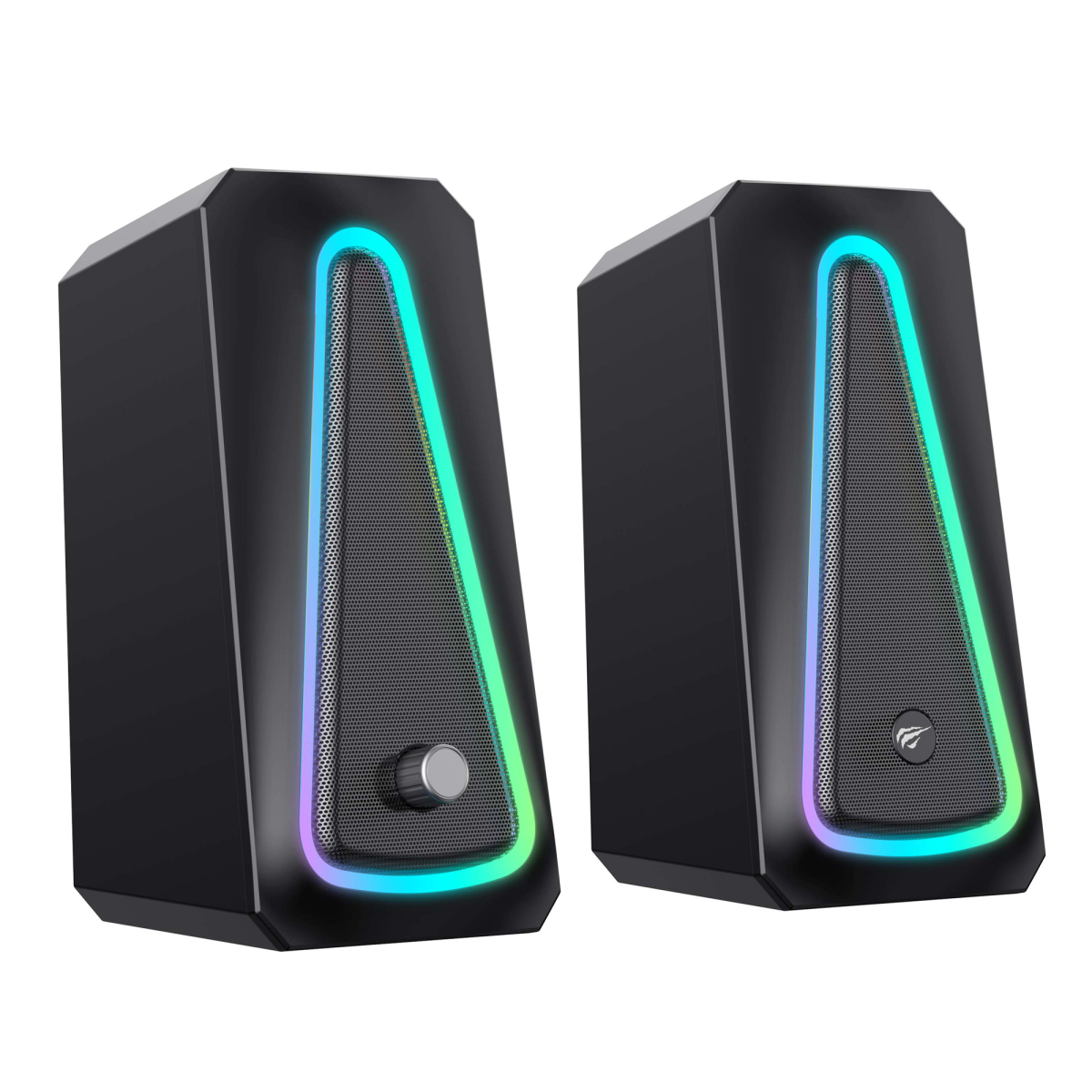 Стерео колонки ігрові HAVIT HV-SK208 PRO USB RGB Black